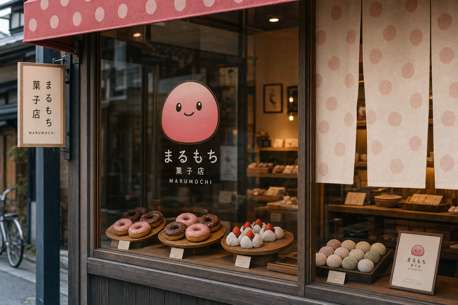 京都・東山のポルカドットベーカリー店舗