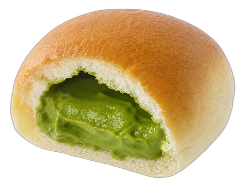 抹茶クリームパン